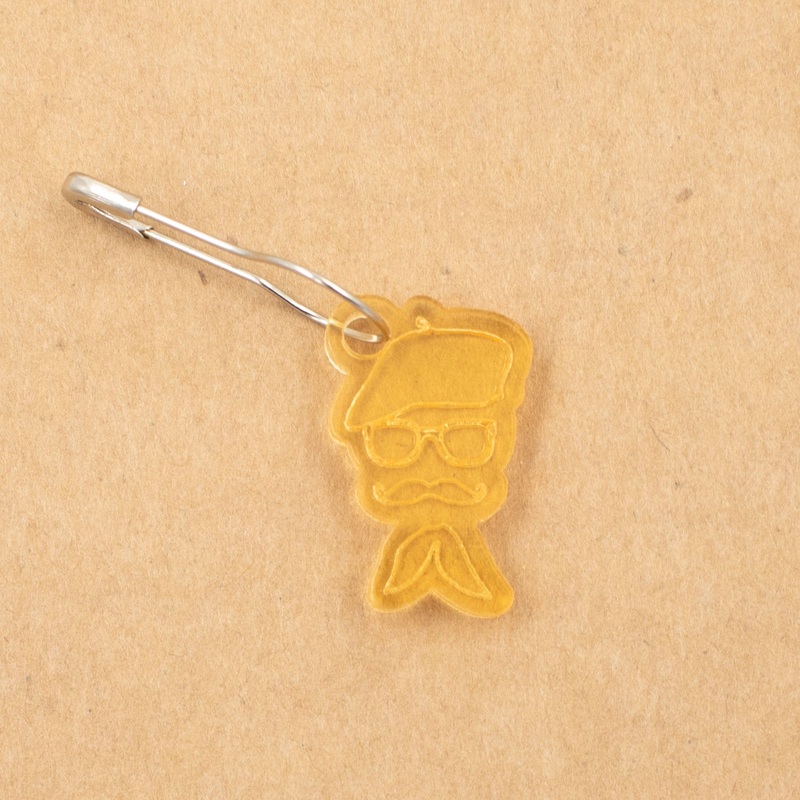 Birdie Parker Stitch Markers – French Man