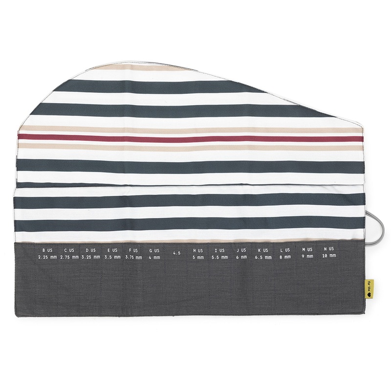 della Q Crochet Roll – 168-2 – *Linen – Slate