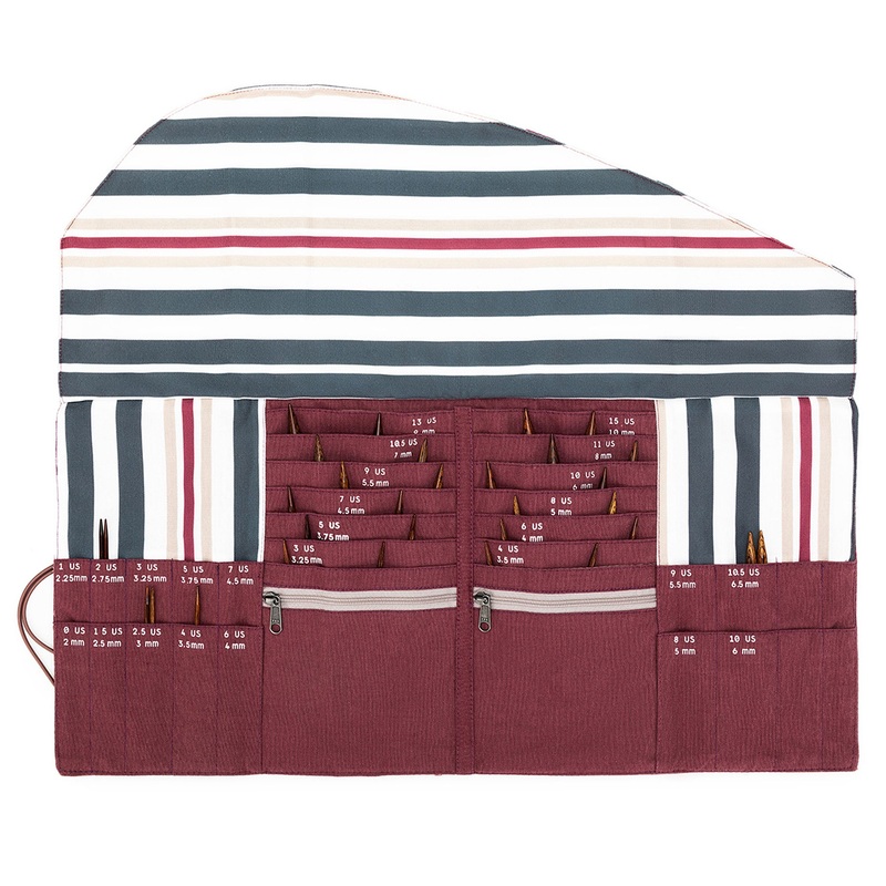 della Q DPN + Circular Case – 1136-1 – *Linen – Wine