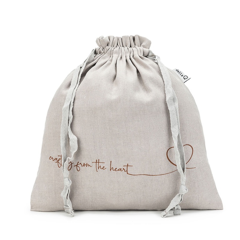 della Q Small Eden Project Bag – 115-1 – *Linen – Pebble