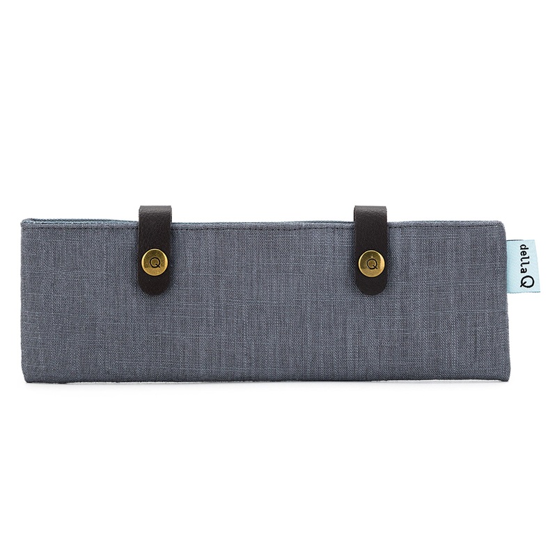 della Q Sock Needle Keeper – 1201-1 – *Linen – Slate