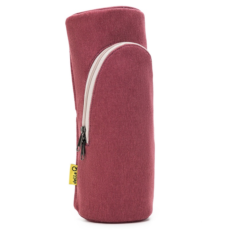 della Q Standing Needle Case – 600 – *Linen – Wine