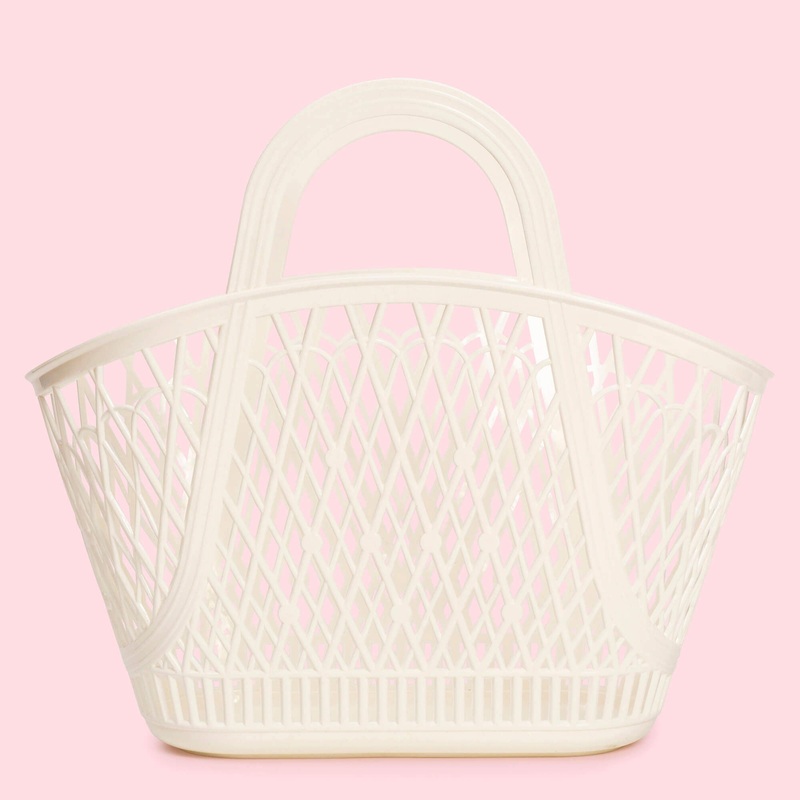 Sun Jellies Betty Basket – Cream