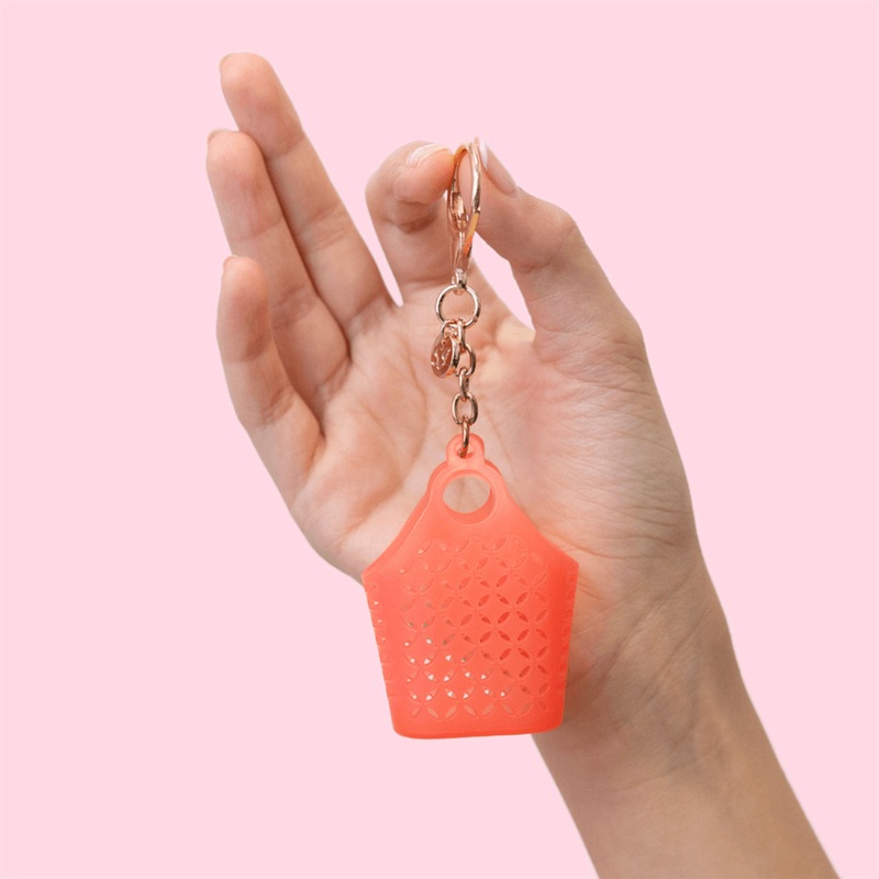 Sun Jellies Itty Bitty Bag Charm – Atomic Neon Orange