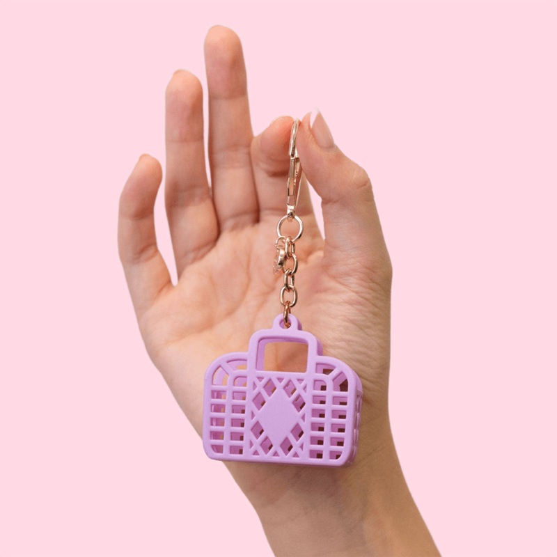 Sun Jellies Itty Bitty Bag Charm – Retro Lilac