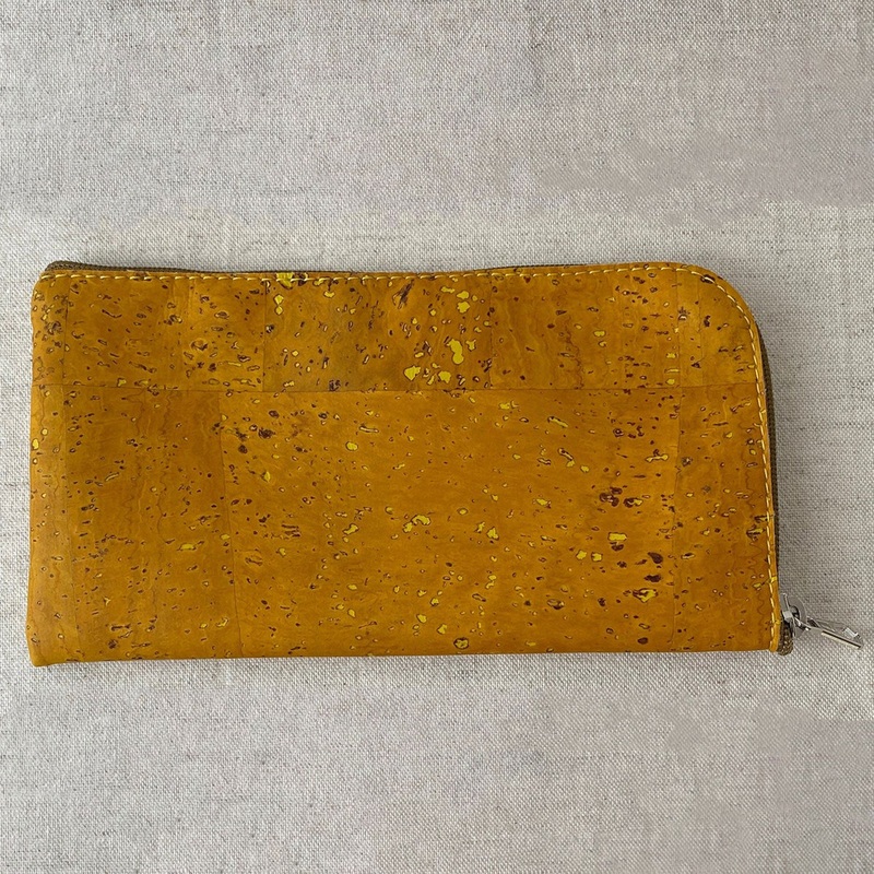 Allstitch Studio Cork Notions Case – Golden Yellow