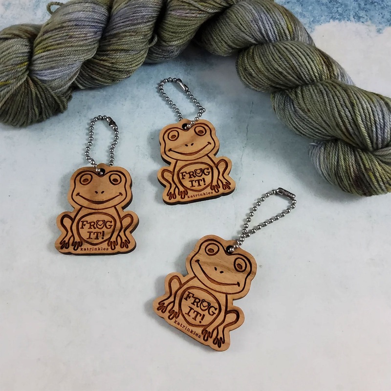 Katrinkles Bag Tags – Frog It!