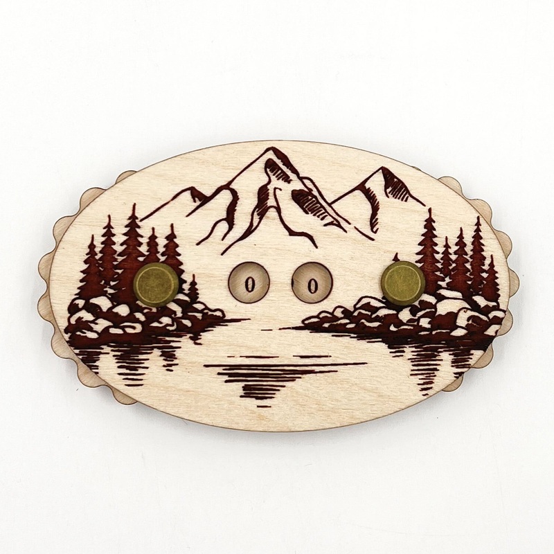 Sunrise Grove Row Counter – Stitch Mountain – Maple Wood