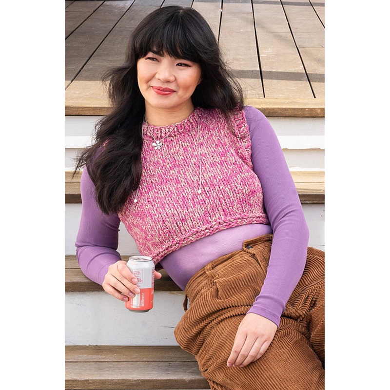 Berroco Bestie Patterns – Flo Vest – PDF Download