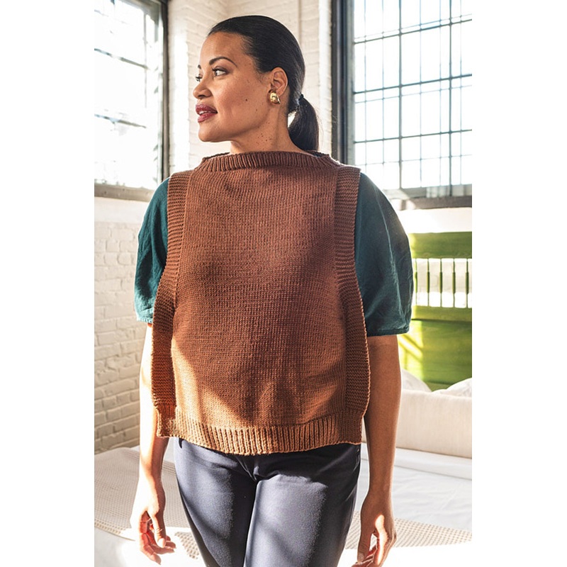 Berroco Merino 401 Patterns – Cavetto Vest – PDF Download