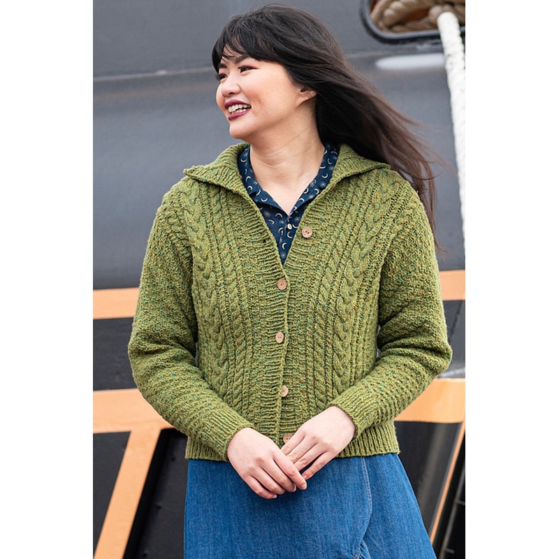 Berroco Millstone Tweed Patterns – Graves Cardigan – PDF Download