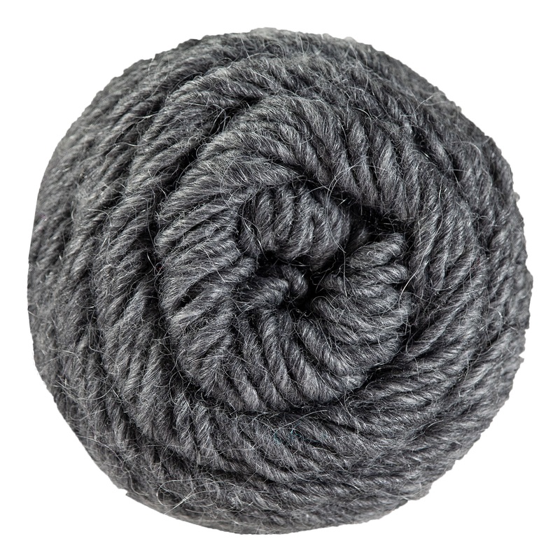 Brown Sheep Lamb’s Pride Worsted Yarn – M004 Charcoal Heather