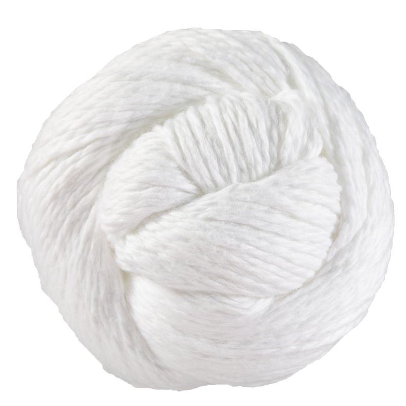 Blue Sky Fibers Organic Cotton Yarn – 615 – Tulip (White)