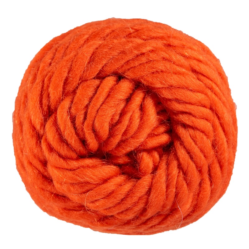 Brown Sheep Lamb’s Pride Bulky Yarn – M110 – Orange You Glad