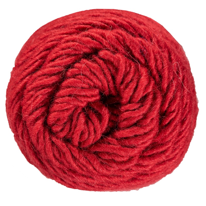 Brown Sheep Lamb’s Pride Worsted Yarn – M080 Blue Blood Red