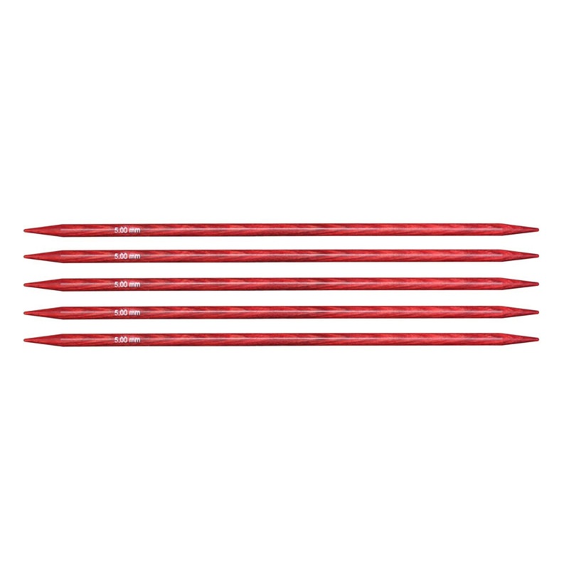 KnitPro Dreamz Double Point Needles – US 8 – 8 (5.0mm) Cherry Blossom