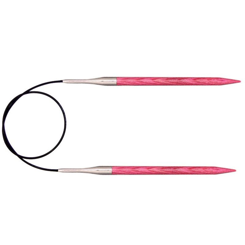 KnitPro Dreamz Fixed Circular Needles – US 10 – 24 Candy Pink