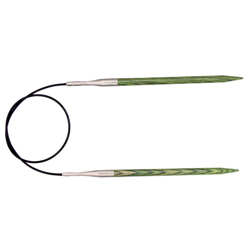 KnitPro Dreamz Fixed Circular Needles – US 9 – 16 Misty Green