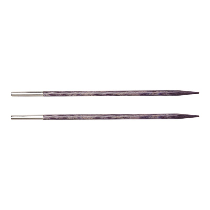 KnitPro Dreamz Interchangeable Needle Tips – US 10.5 (6.5mm) Purple Passion