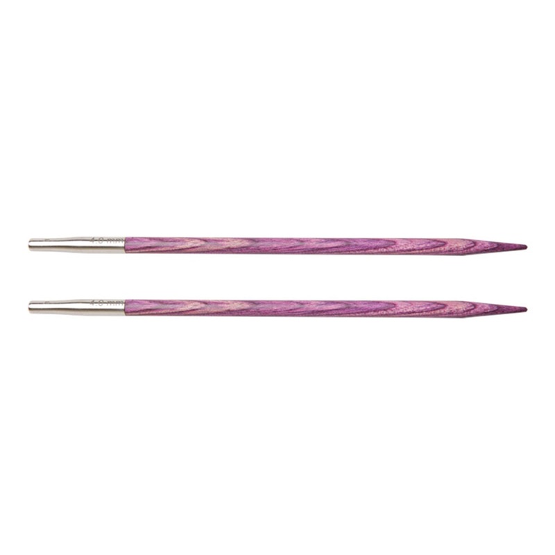 KnitPro Dreamz Interchangeable Needle Tips – US 6 (4.0mm) Fuchsia Fan