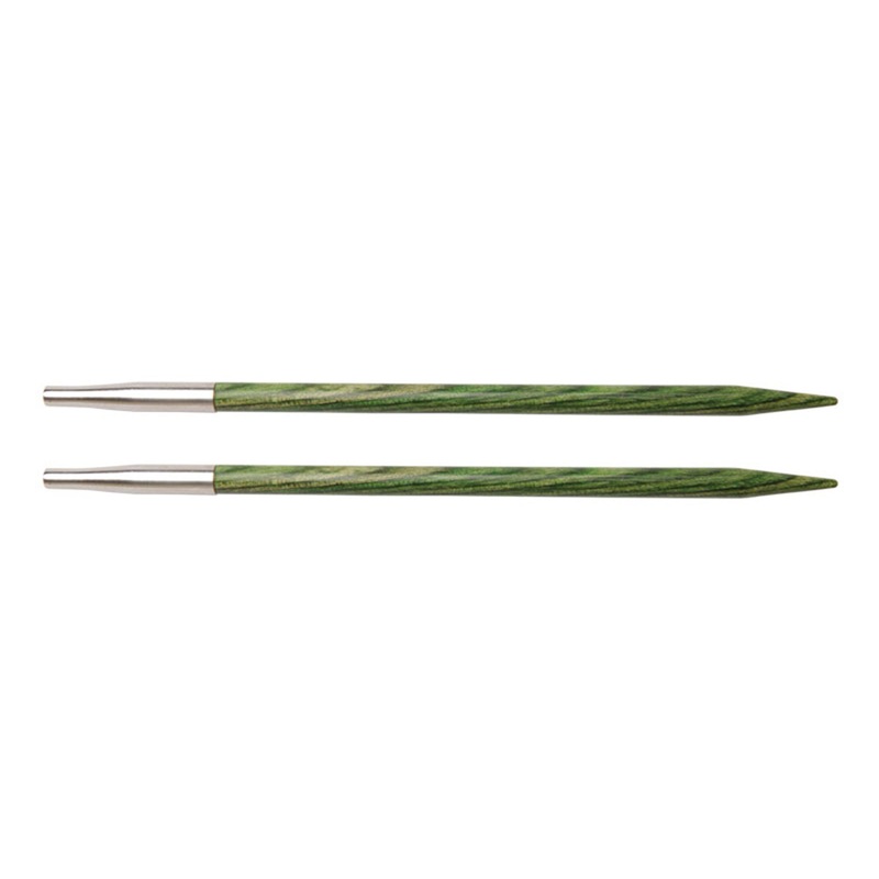 KnitPro Dreamz Interchangeable Needle Tips – US 9 (5.5mm) Misty Green