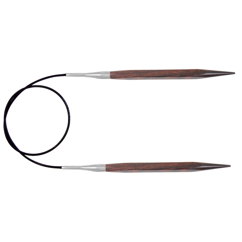 KnitPro Jadore Cubics Fixed Circular Needles – US 4 (3.5mm) – 24