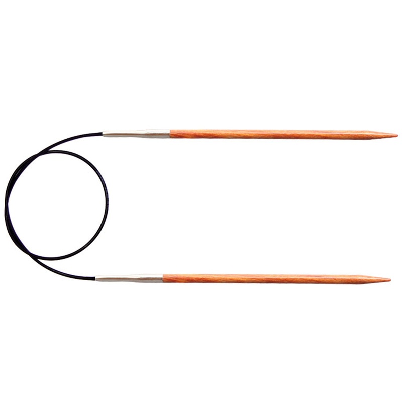 KnitPro Dreamz Fixed Circular Needles – US 1 – 32 Orange Lily