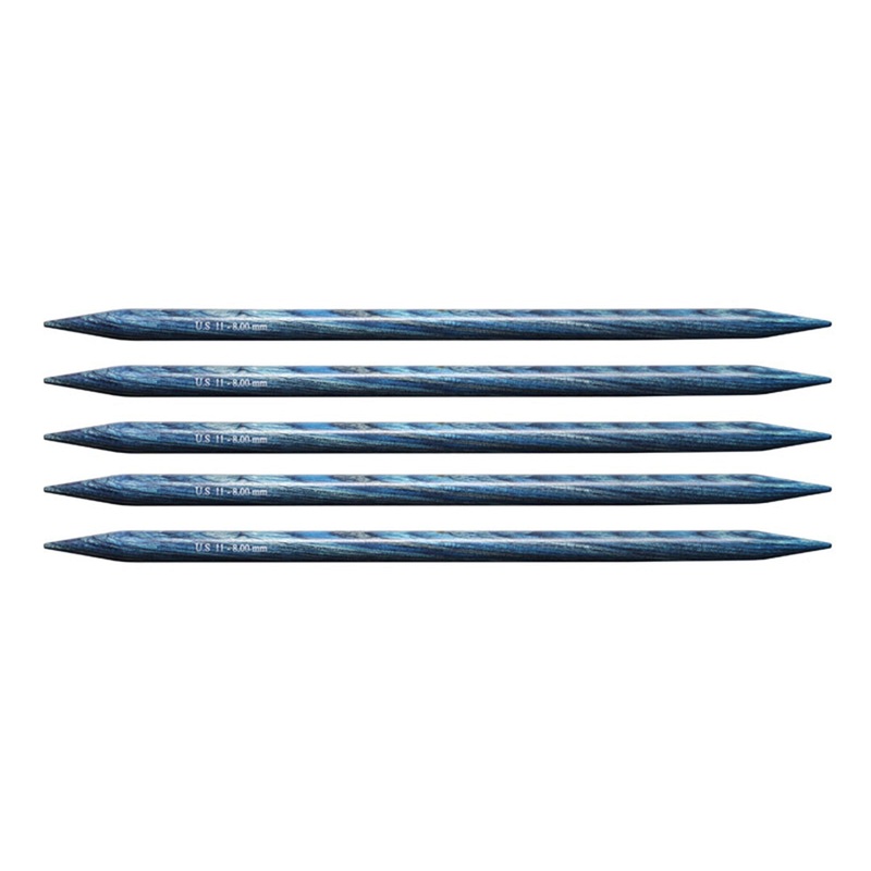 KnitPro Dreamz Double Point Needles – US 11 – 5 (8.0mm) Royale Blue