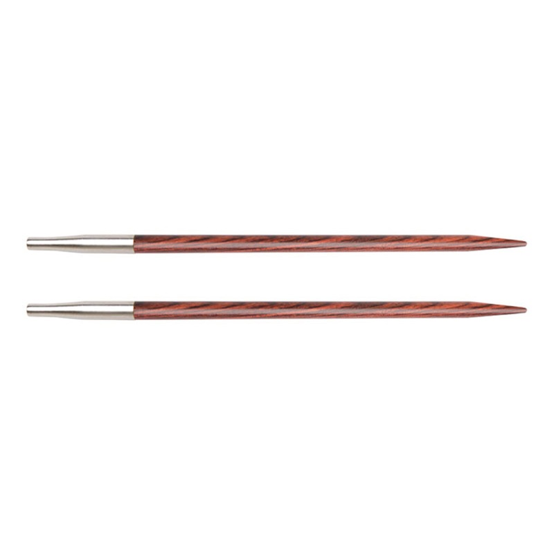 KnitPro Dreamz Interchangeable Needle Tips – US 17 (12.0mm) Burgundy Rose