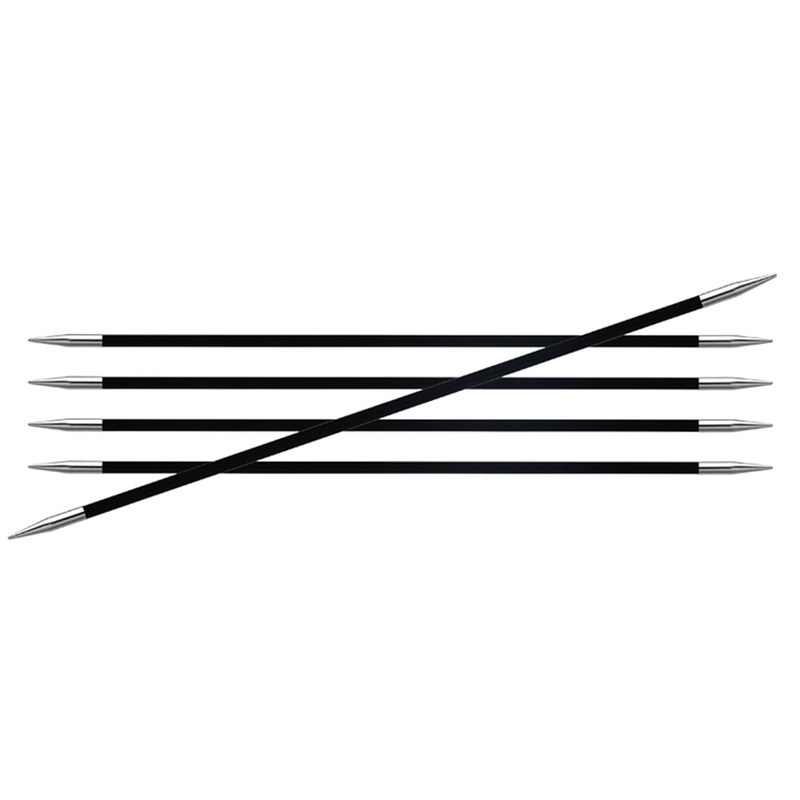 KnitPro Karbonz Double Point Needles – US 7 (4.5mm) – 6