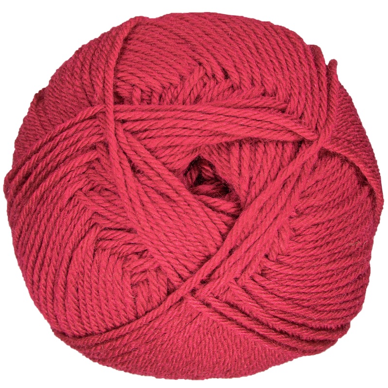 Rowan Pure Wool Superwash Worsted Yarn – 124 Rich Red