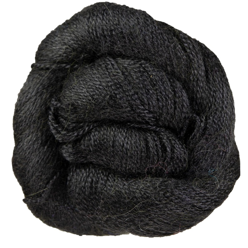 Malabrigo Silkpaca Yarn – 195 Black