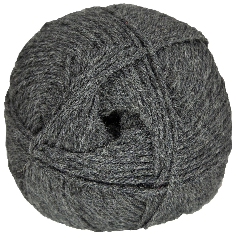 Rowan Pure Wool Superwash Worsted Yarn – 155 Charcoal Grey Heather