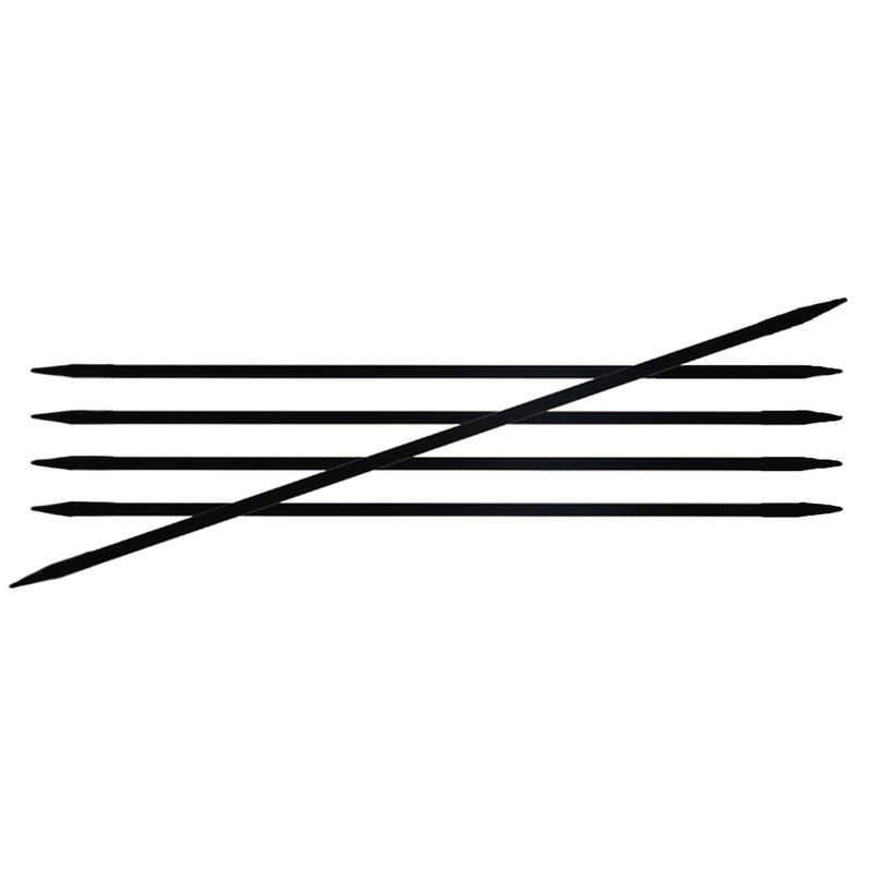 KnitPro Karbonz Double Point Needles – US 00000 (1.0mm) – 8