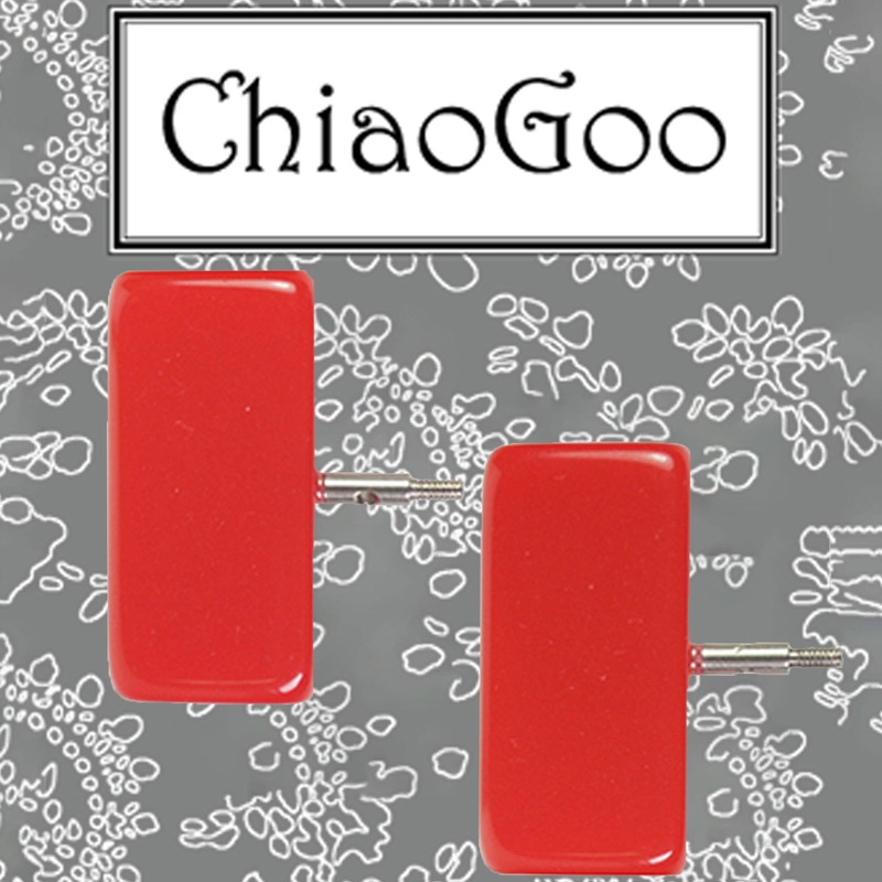 ChiaoGoo End Stoppers – Mini [M] – Red