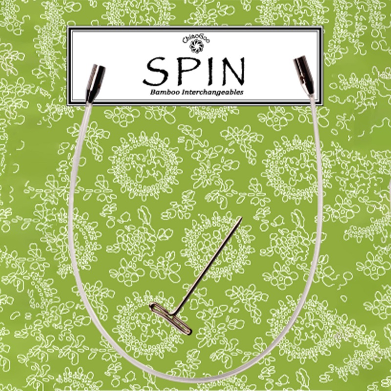 ChiaoGoo SPIN Cables Needles – 08/20cm [L]
