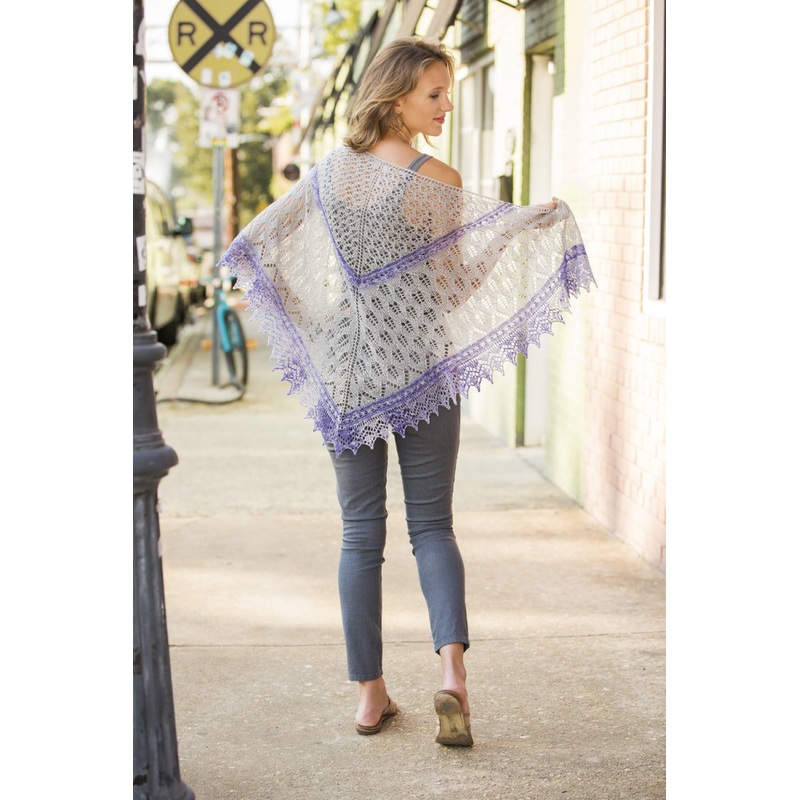 Universal Yarn Contrarian Shawls: Book 1 Patterns – Pescadito – PDF Download