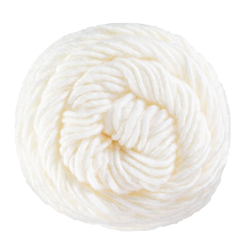 Brown Sheep Lamb’s Pride Worsted Yarn – M011 White Frost