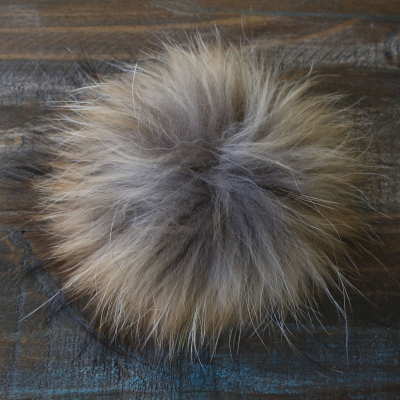 Jimmy Beans Wool Fur Pom Poms – Natural – Snap (6)
