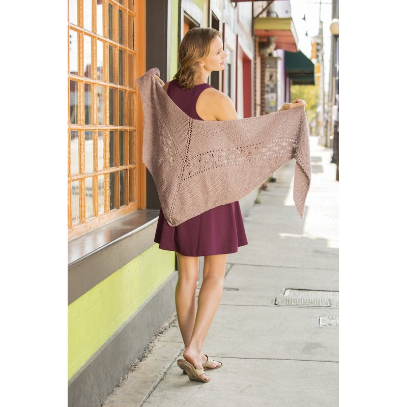 Universal Yarn Contrarian Shawls: Book 1 Patterns – Ocean Motion – PDF Download