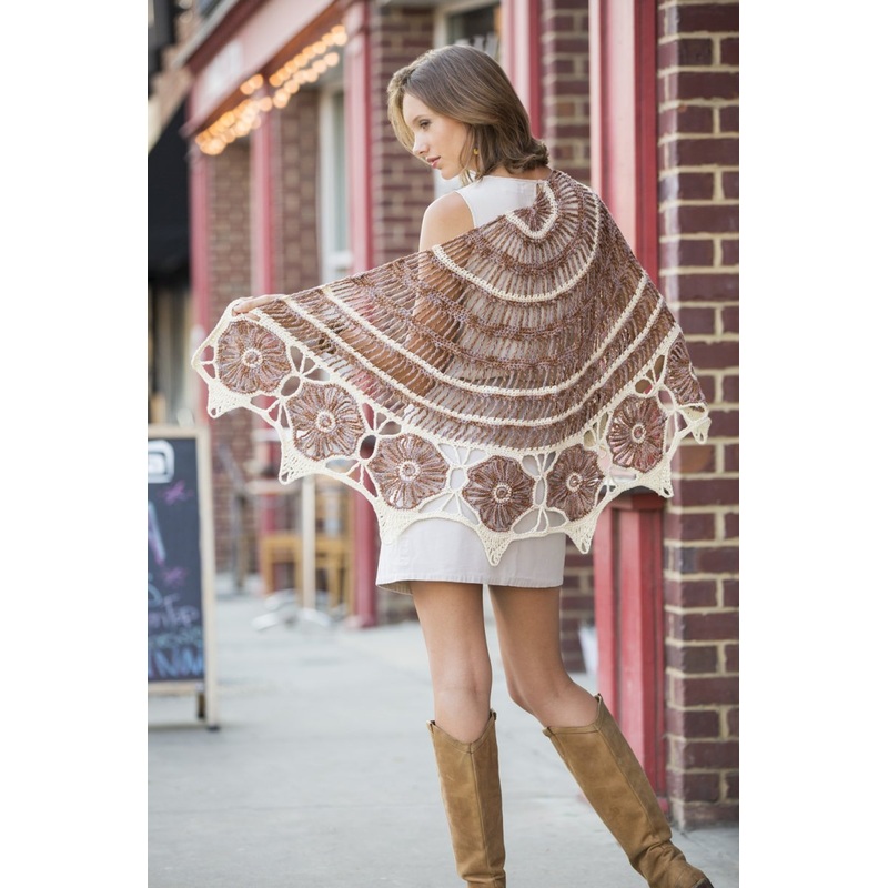 Universal Yarn Contrarian Shawls: Book 1 Patterns – Southwest Suns – PDF Download