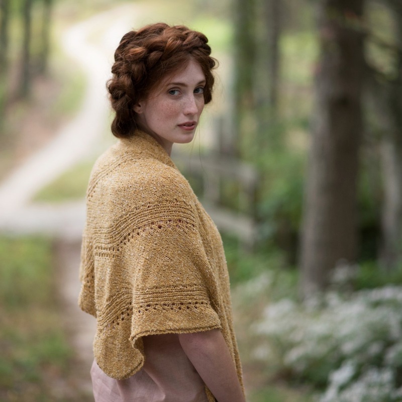 Berroco Portfolio Vol. 5 Patterns – Amber Waves Shawl – PDF Download