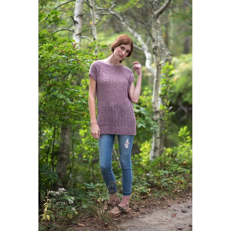 Berroco Portfolio Vol. 5 Patterns – Lake Arrowhead Tee – PDF Download