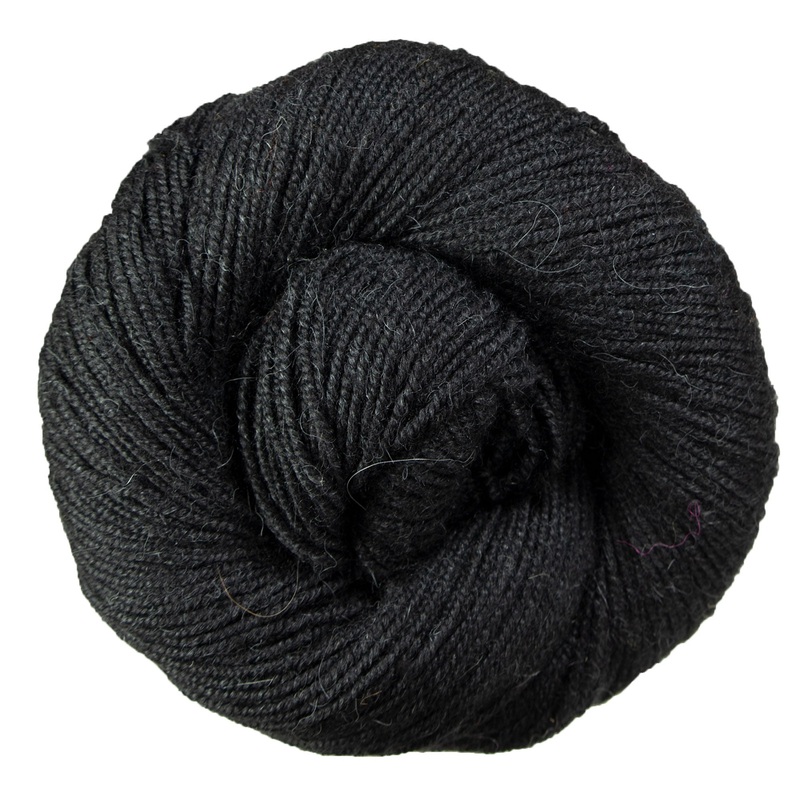 Malabrigo Dos Tierras Yarn – 195 Black