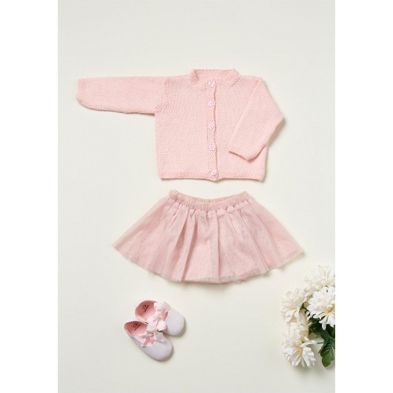 Rowan Baby Knits Collection Patterns – Simple Cardigan – PDF Download