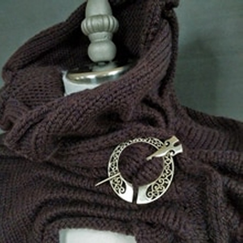 JUL Shawl Pins and Sticks – Runa Penannular Brooch