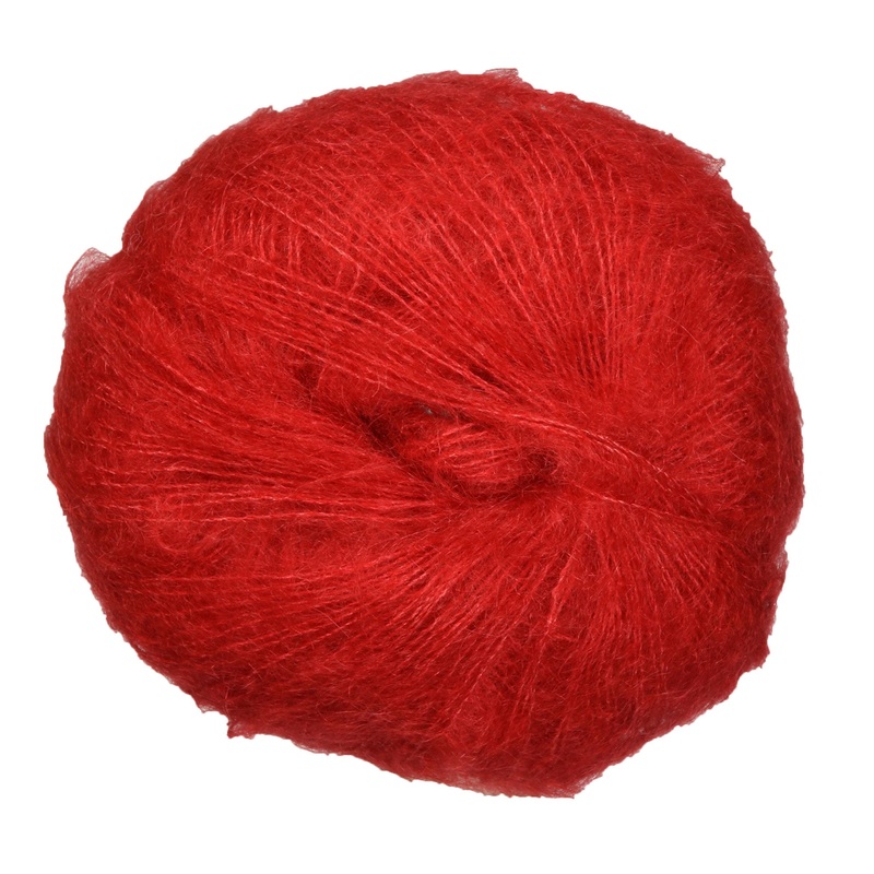 Rowan Kidsilk Haze Yarn – 682 Ruby