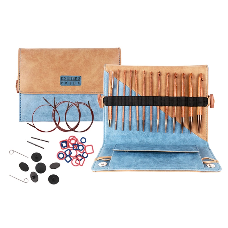 KnitPro – Ginger Tunisian Interchangeable Crochet Hook Set Needles