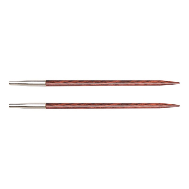 KnitPro Dreamz Special Interchangeable Needle Tips (for 16 cables) Needles – US 17 (12.00mm) Burgundy Rose
