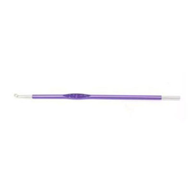KnitPro Zing Single End Crochet Hooks – 3.75mm (F) Amethyst